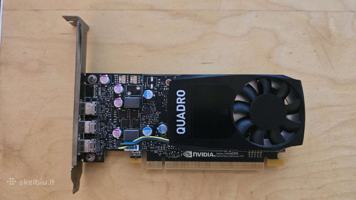 Quadro K1200 K2200 P400 P600 P620 P1000 P2000 - nuotraukos Nr. 19