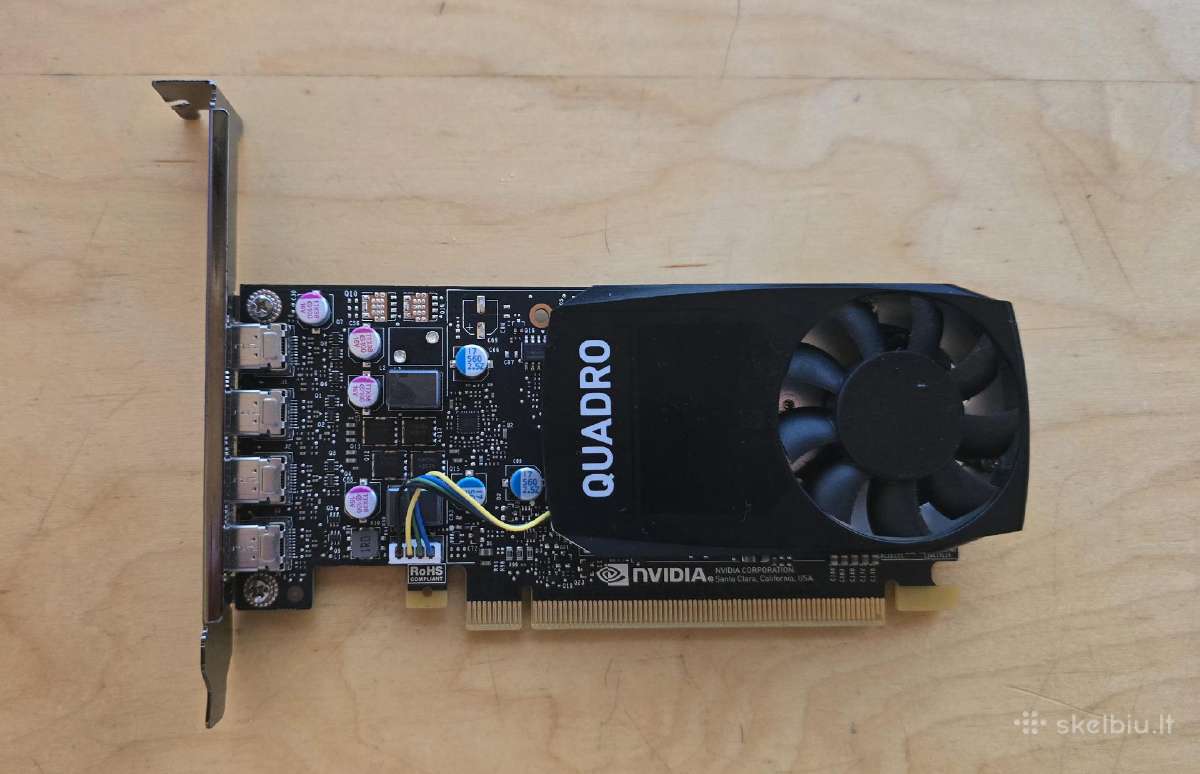 Quadro K1200 K2200 P400 P600 P620 P1000 P2000 - nuotraukos Nr. 22