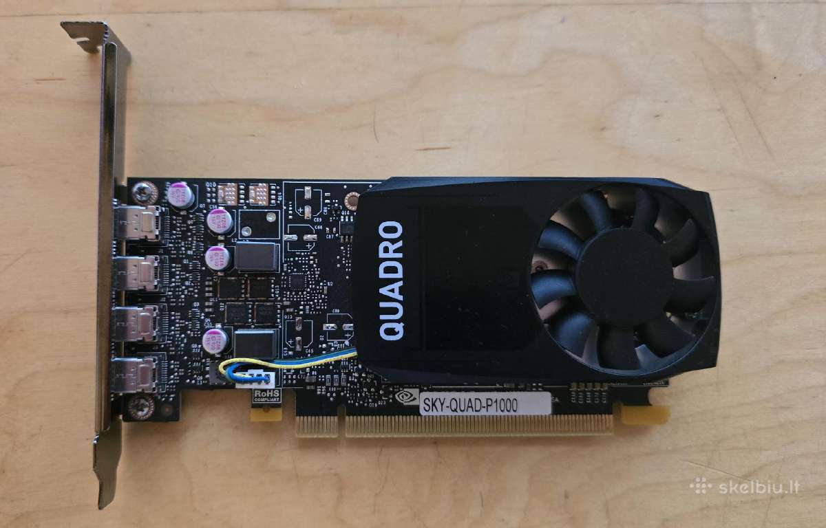 Quadro K1200 K2200 P400 P600 P620 P1000 P2000 - nuotraukos Nr. 26