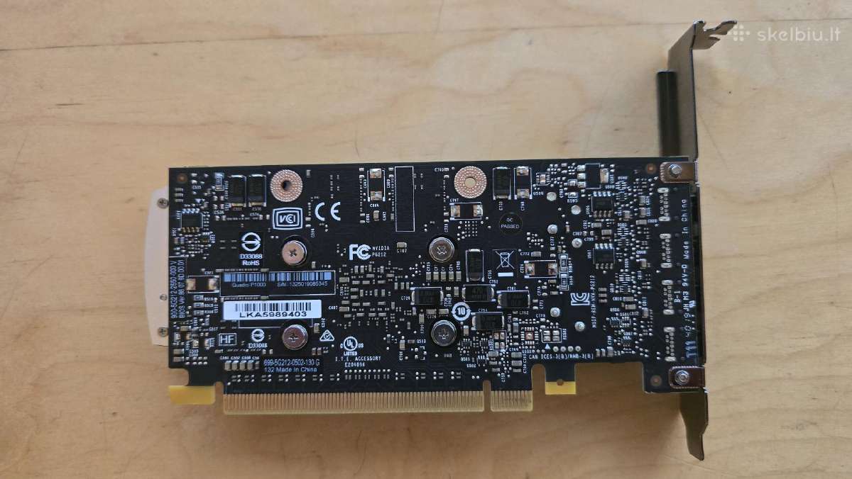 Quadro K1200 K2200 P400 P600 P620 P1000 P2000 - nuotraukos Nr. 27