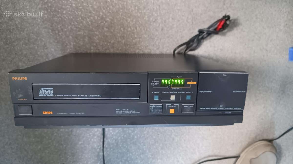 Philips CD 104 , Dynaco St-80