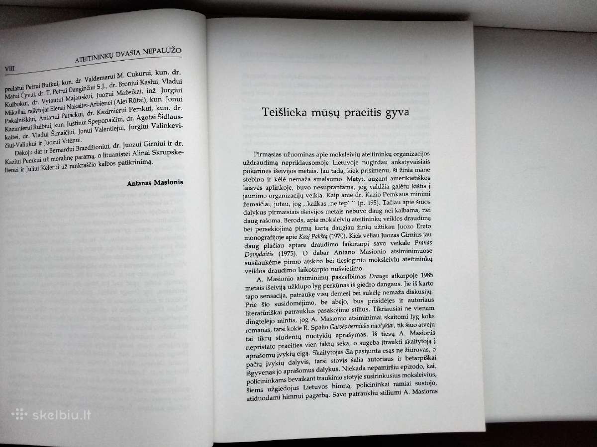 A. Masionis. Ateitininkų dvasia nepalūžo - nuotraukos Nr. 5