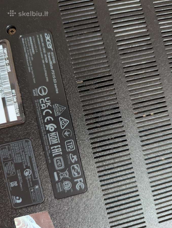 Parduodu geros būklės „Acer Travelmate T215“ - nuotraukos Nr. 5