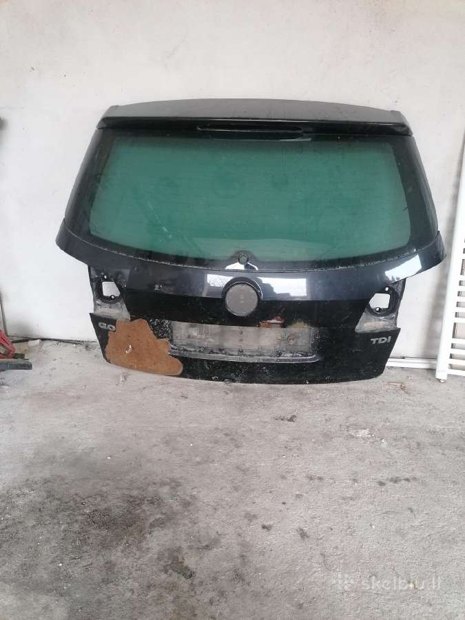 Bagazines dangtis su stiklu