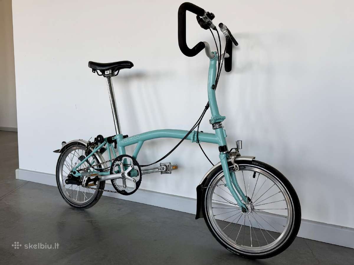 Brompton sulankstomas dviratis