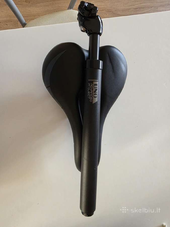Balnelis ir seatpost su amortizacija