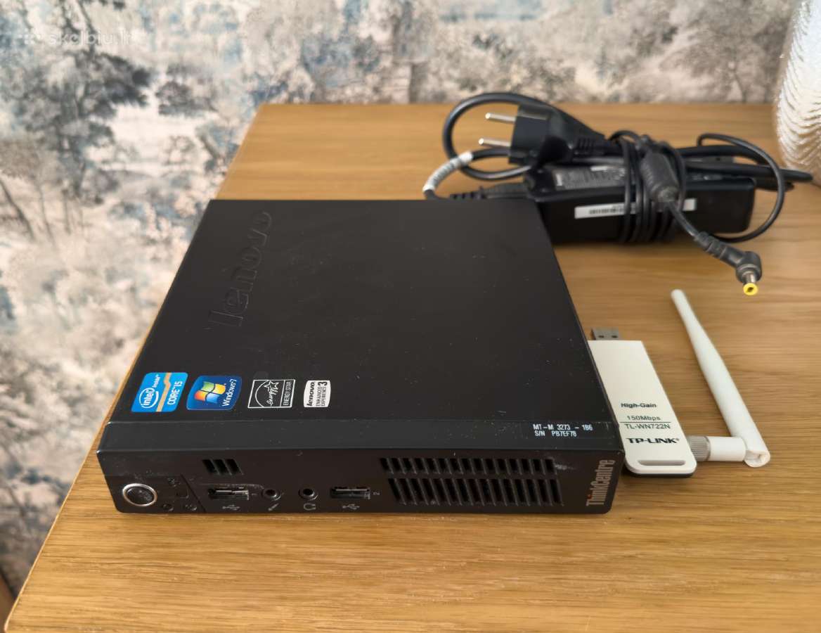 Parduodu Lenovo Thinkcentre M72e kompiuterį
