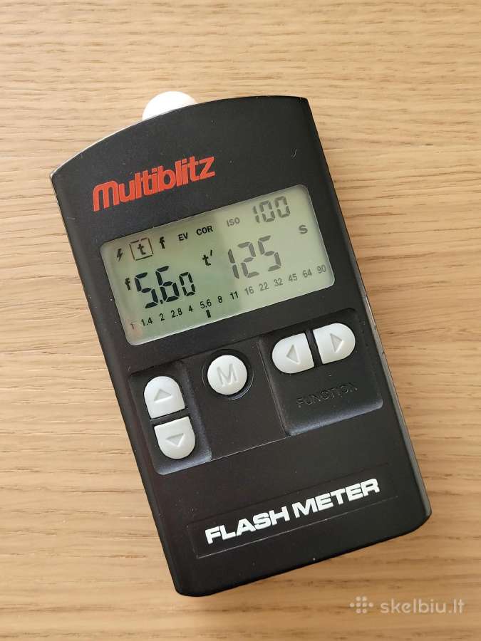 Multiblitz flashmetras-eksponometras