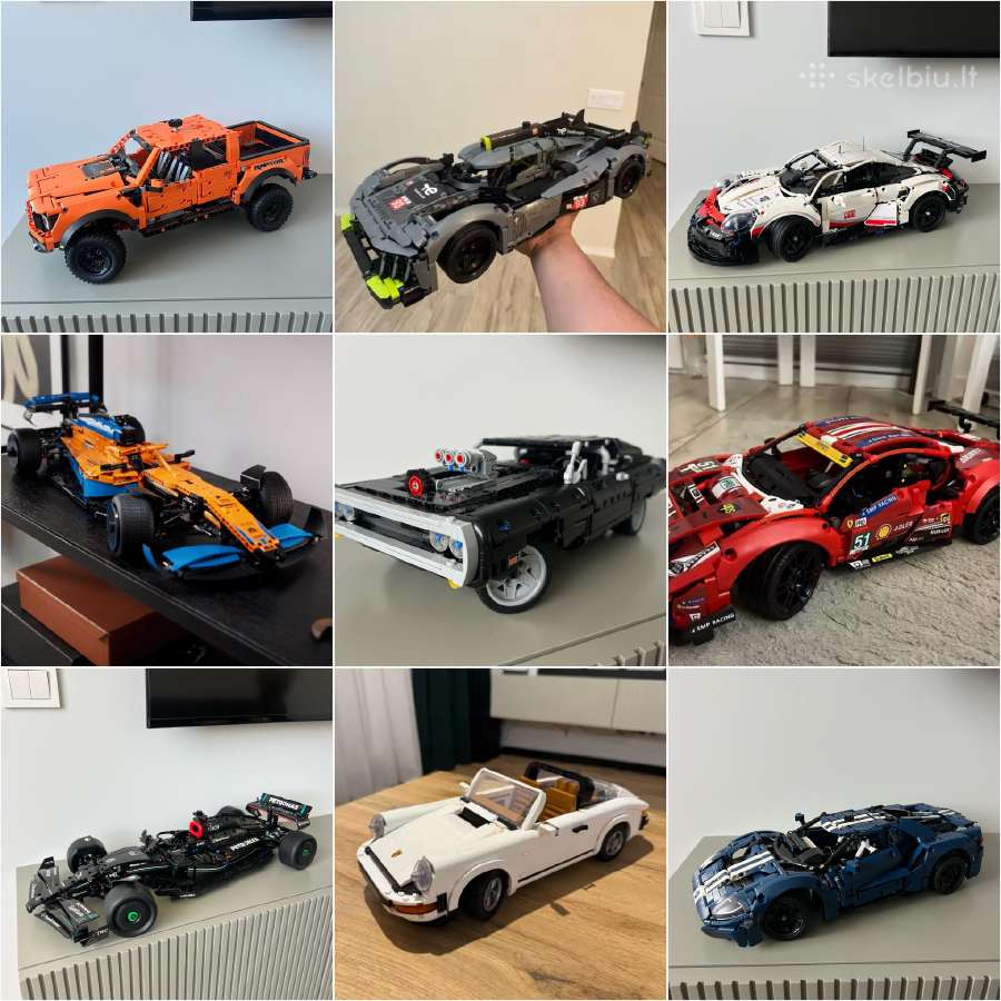 Lego Technic konstruktorių analogai