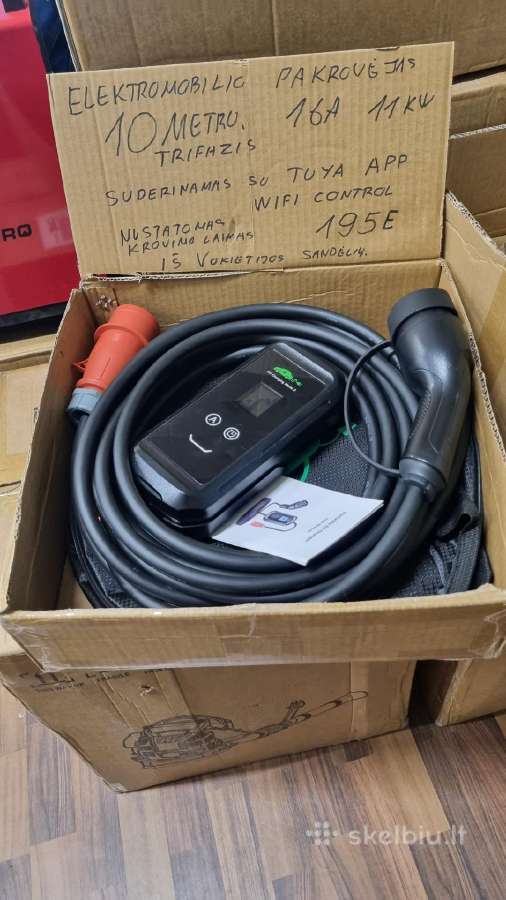 10 m. 11kw.elektromob.pakrovejas.nemokamas siuntim