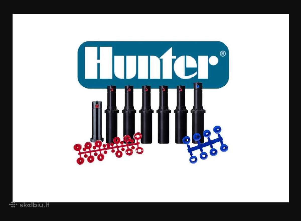 Vejos Laistymo Sistema, Įranga, Hunter - nuotraukos Nr. 4