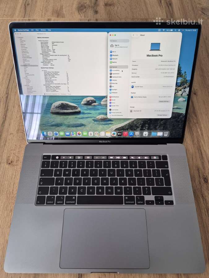 MacBook Pro 16 A2141 – i9 / 16gb / 1tb