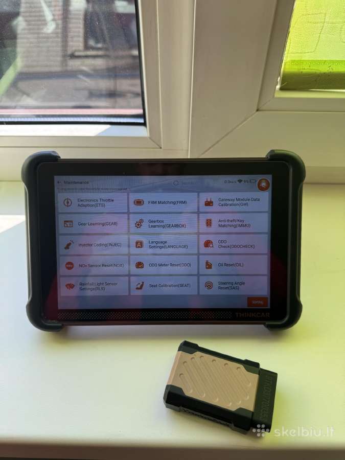 Automobiliu Diagnostika Thinkcar serviso funkcijos