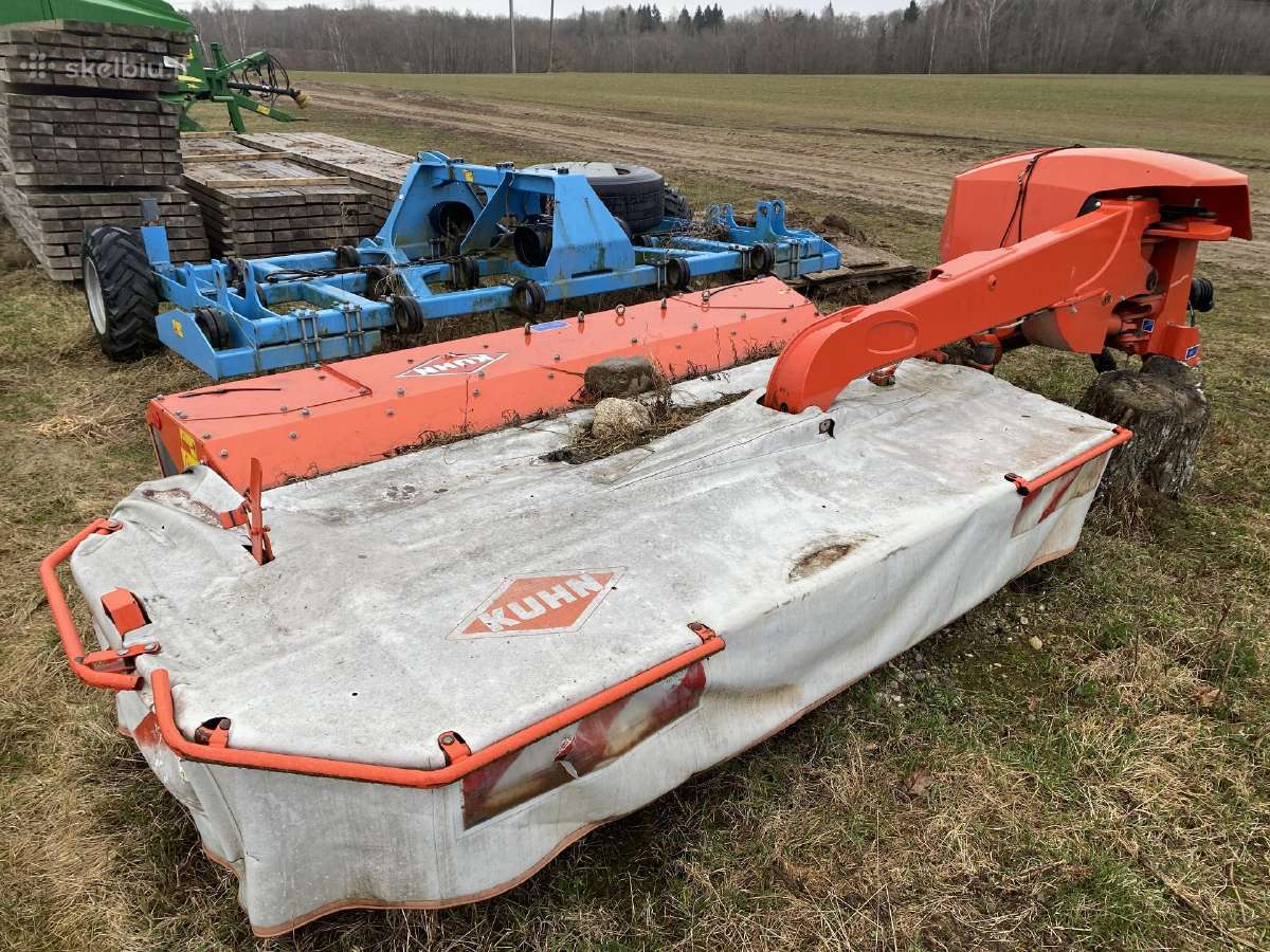 Parduodama šoninė diskinė šienapjovė Kuhn Fc314 D
