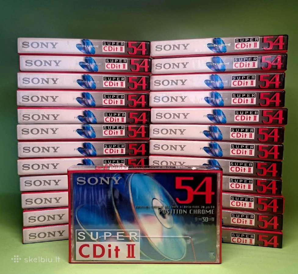 Kasetės Sony