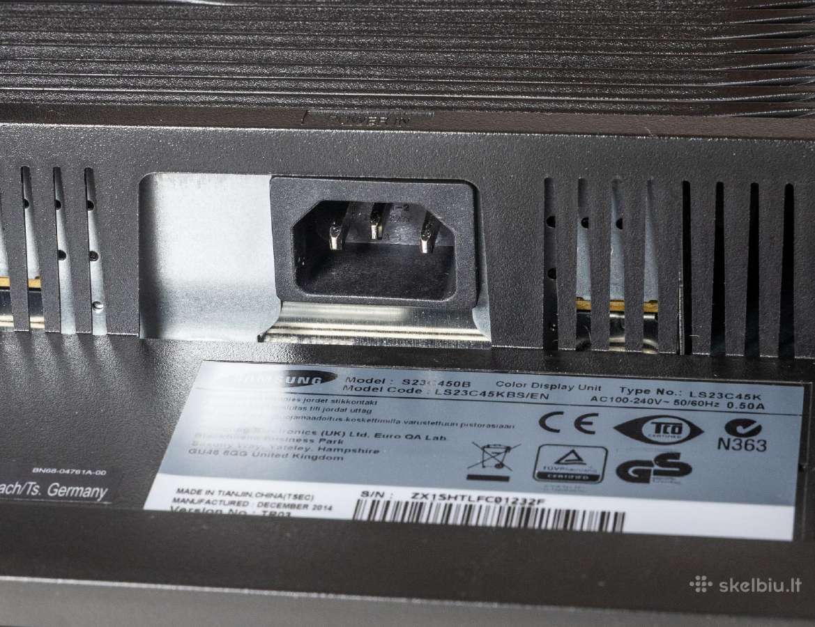 Monitorius samsung s23c450b - nuotraukos Nr. 4