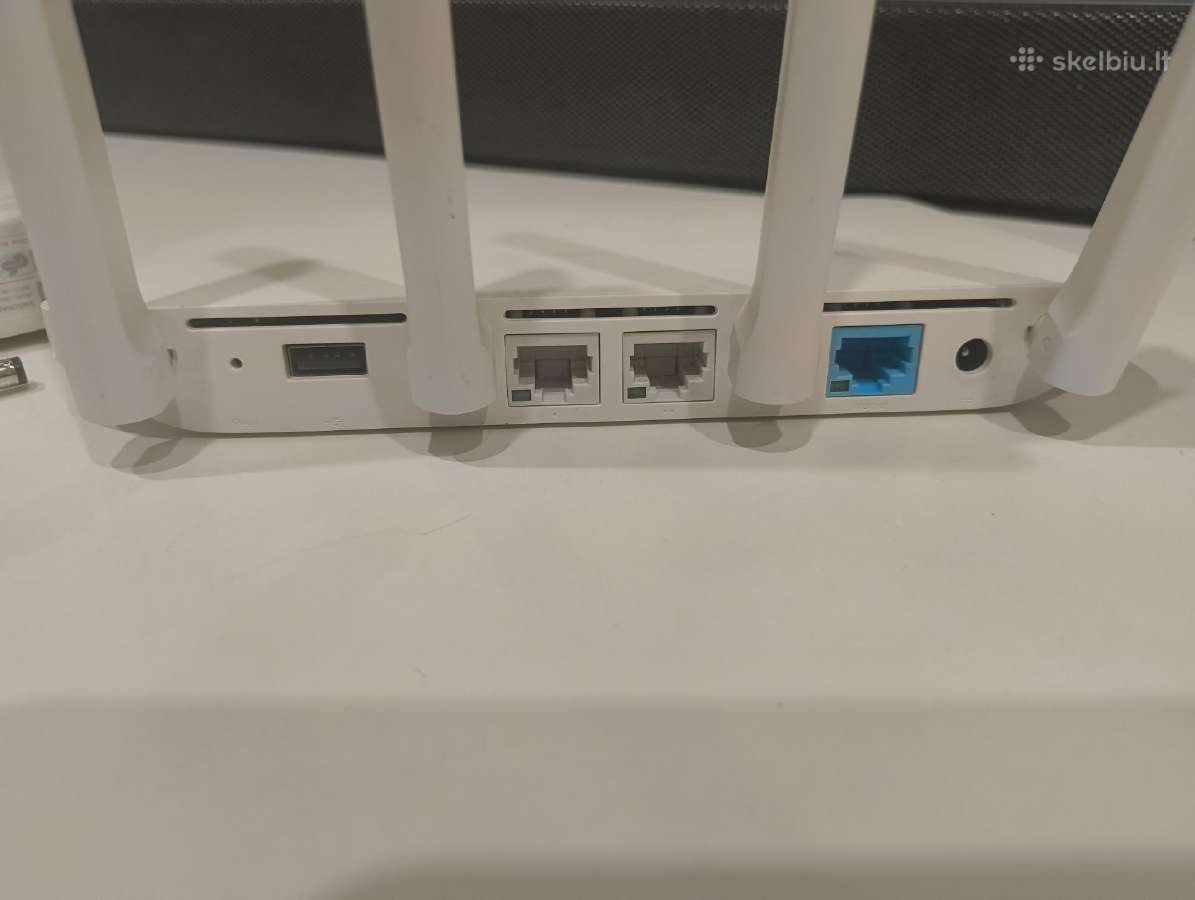Maršrutizatorius Mi router 3 (su usb) - nuotraukos Nr. 2