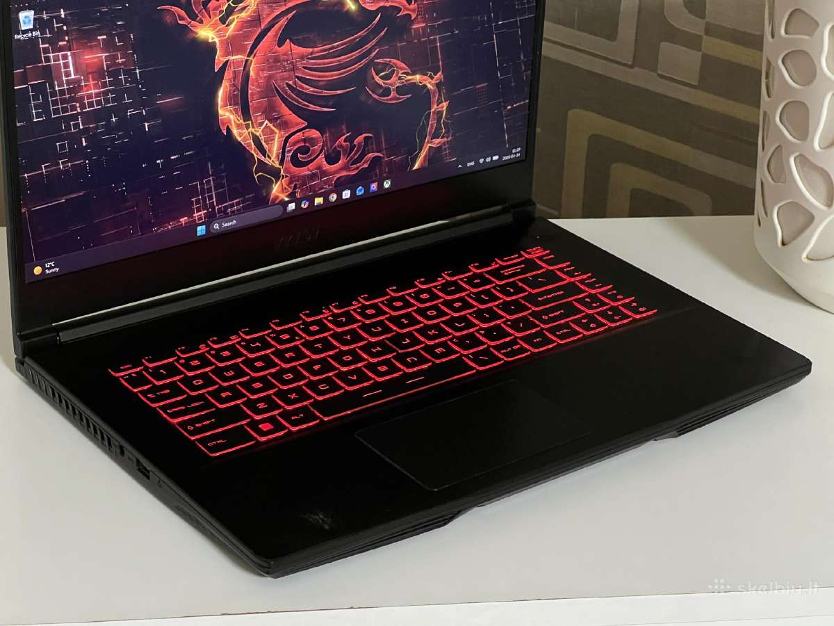 Parduodamas Msi Gf63 su Rtx 2050, I5-11k, 144hz. - nuotraukos Nr. 3