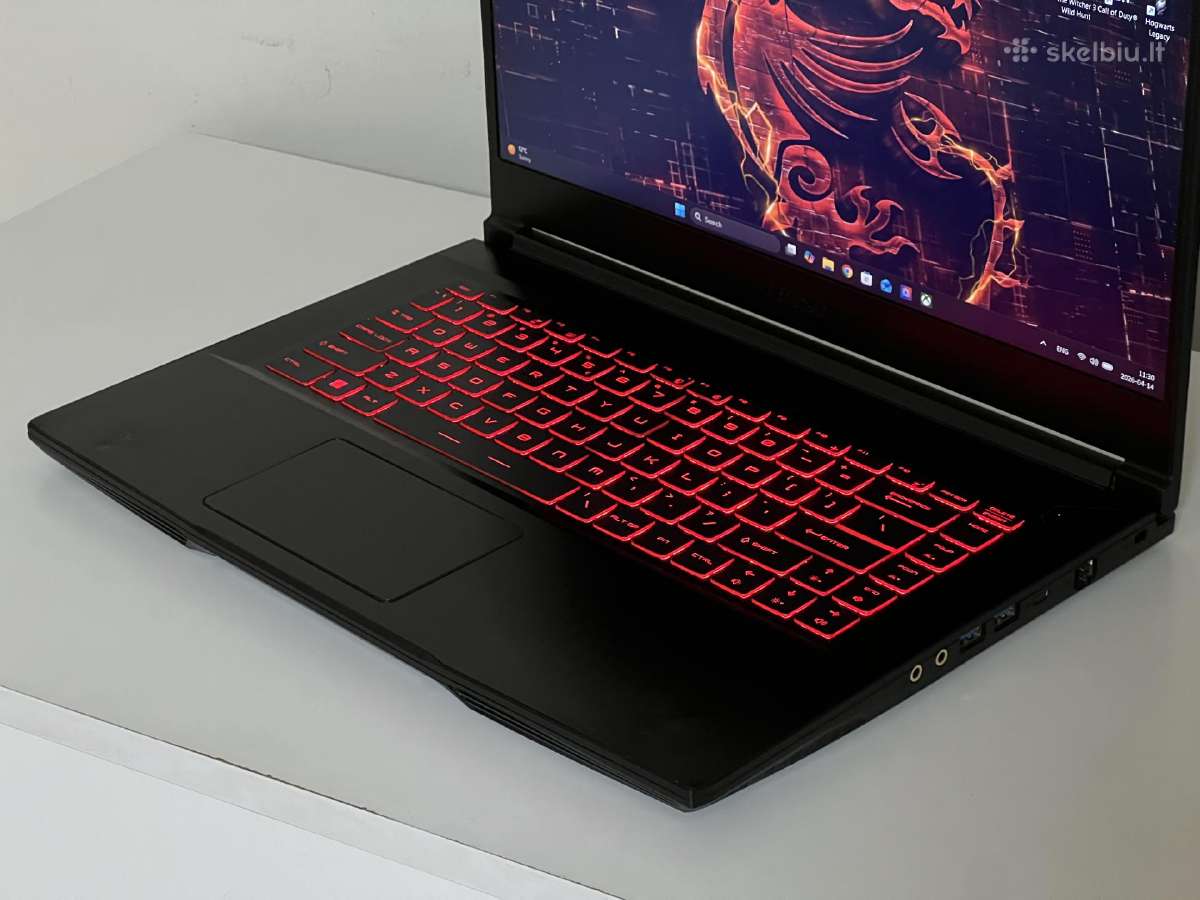 Parduodamas Msi Gf63 su Rtx 2050, I5-11k, 144hz. - nuotraukos Nr. 4