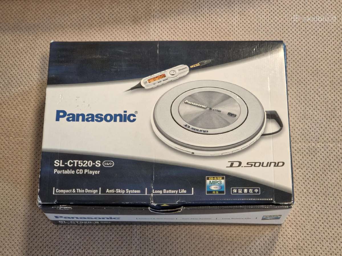 CD grotuvas Panasonic SL-ct520 - nuotraukos Nr. 2
