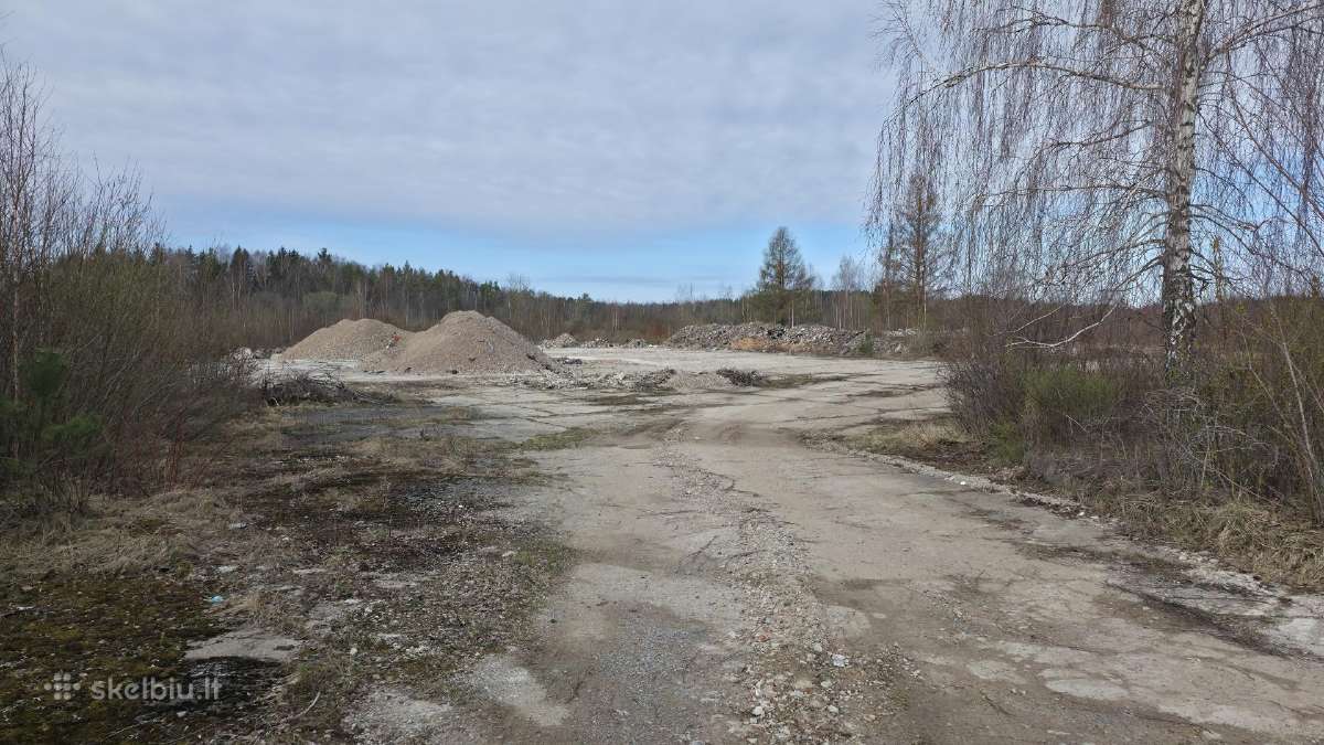 8 ha sklypas veiklai su dalinai betono danga. - nuotraukos Nr. 4