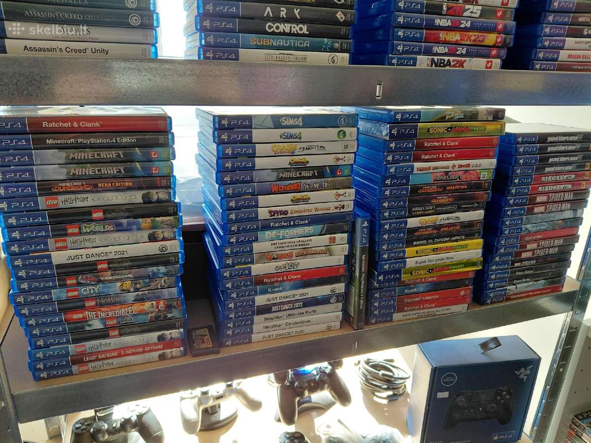 Ps5-ps4 konsolės,zaidimai,priedai.gerom kainom - nuotraukos Nr. 10
