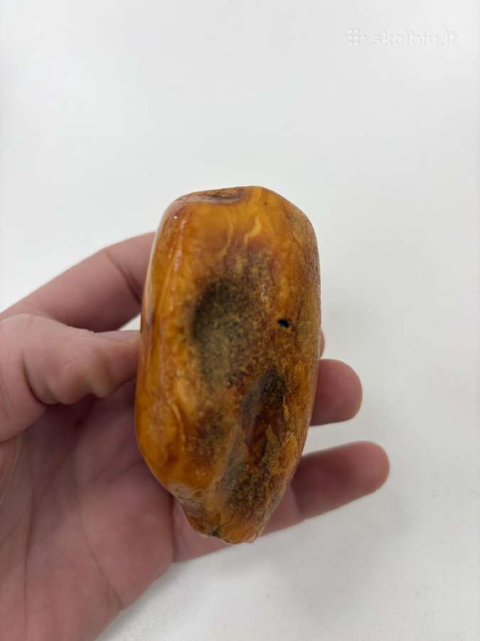 Gintaro grynuolis svoris 174g. Kaina 650 Eur - nuotraukos Nr. 7