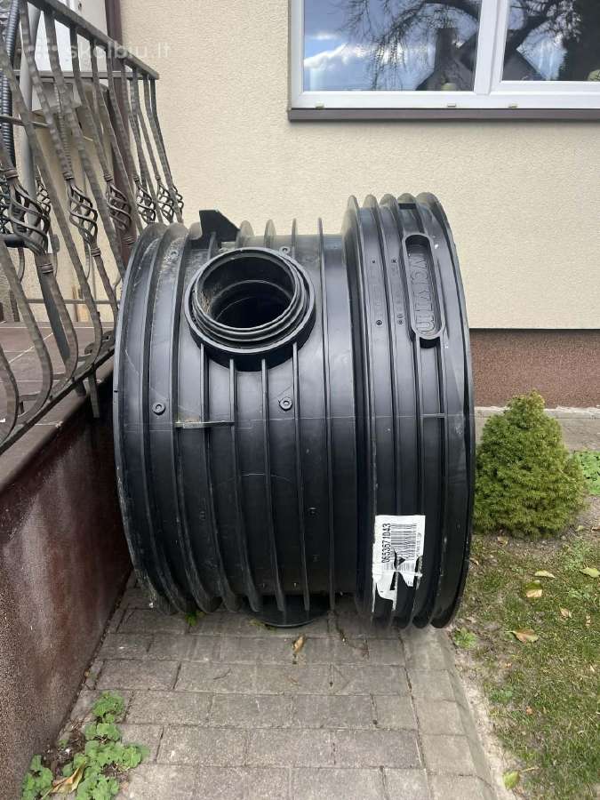 Parduodama nuotekų vandens surinkimo užkasama talp