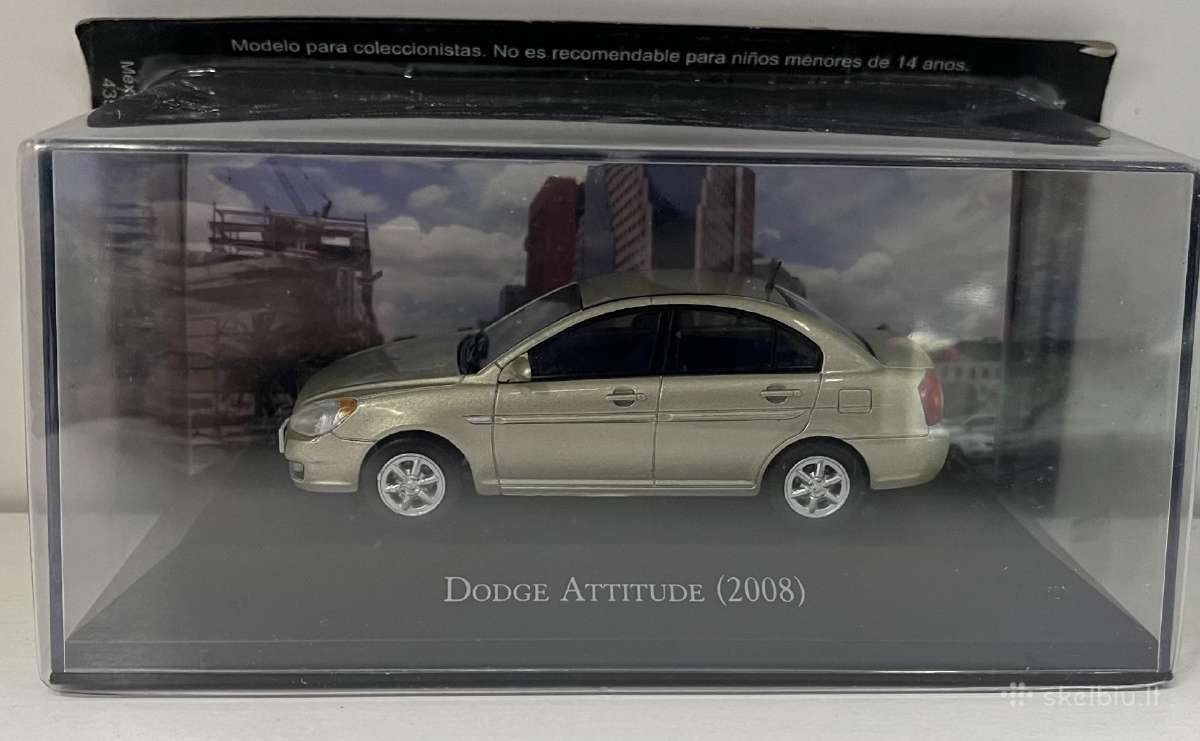 Kolekciniai modeliukai-dodge attitude