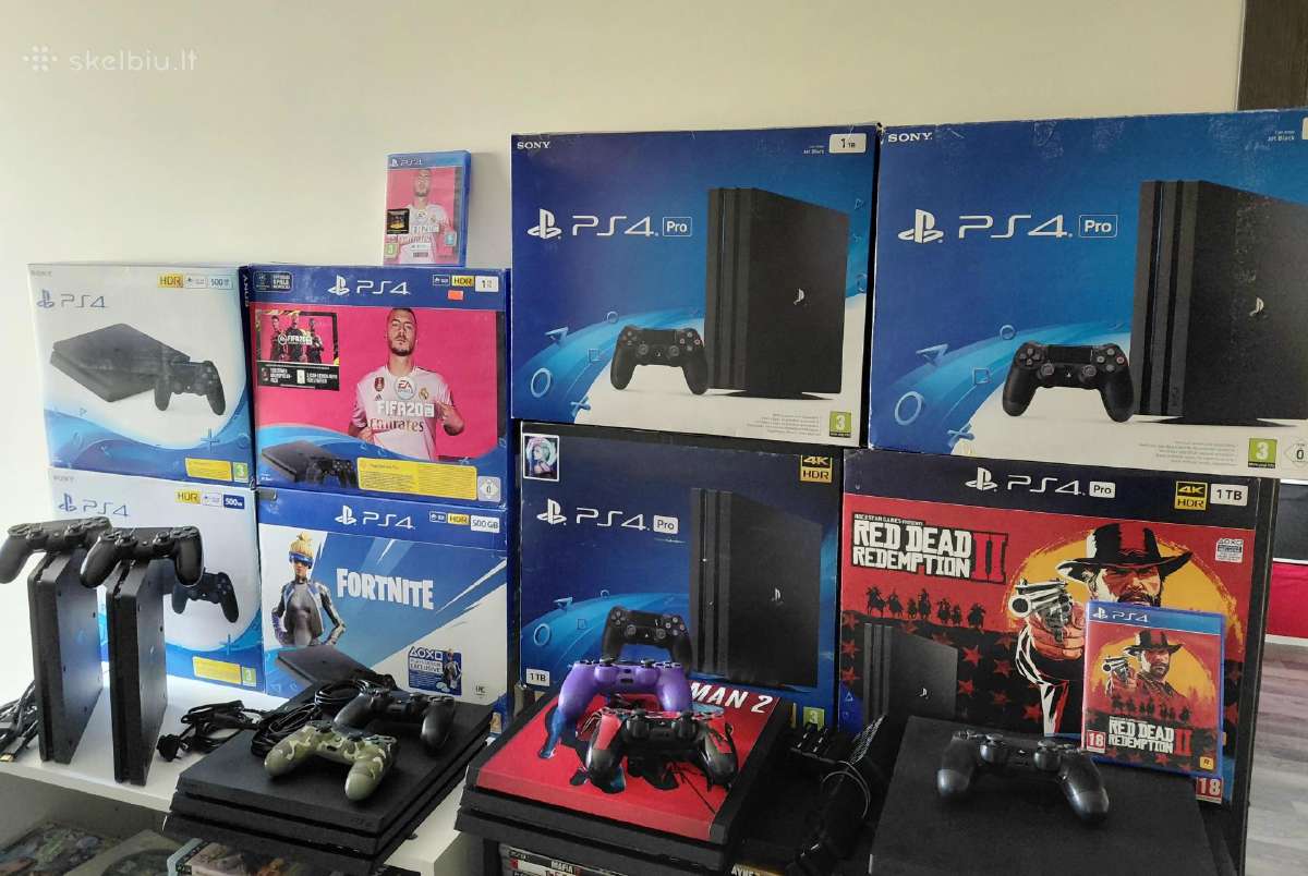 Ps4 konsoles,priedai,zaidimai,daug visko - nuotraukos Nr. 3