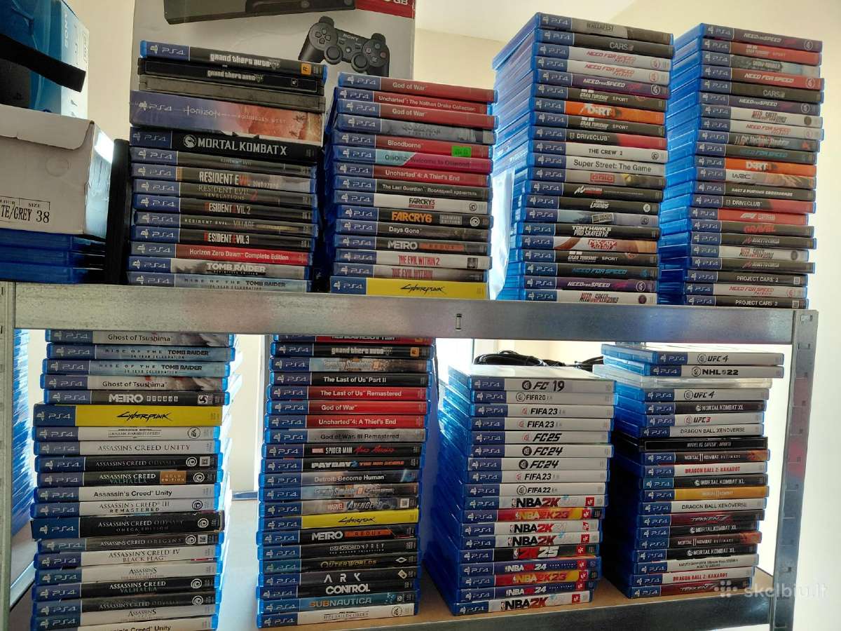 Ps4 konsoles,priedai,zaidimai,daug visko - nuotraukos Nr. 9