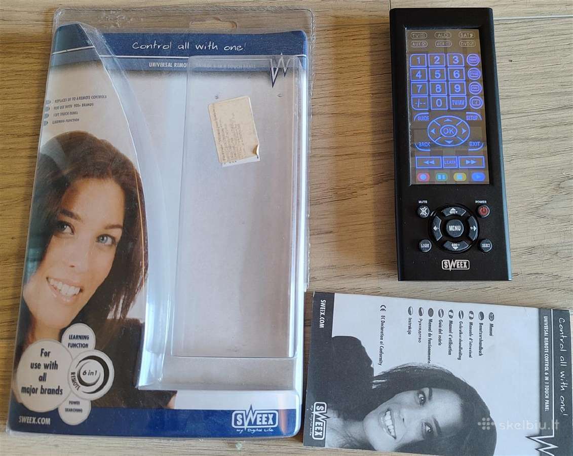 Remote control Sweex 6 in 1 IA120