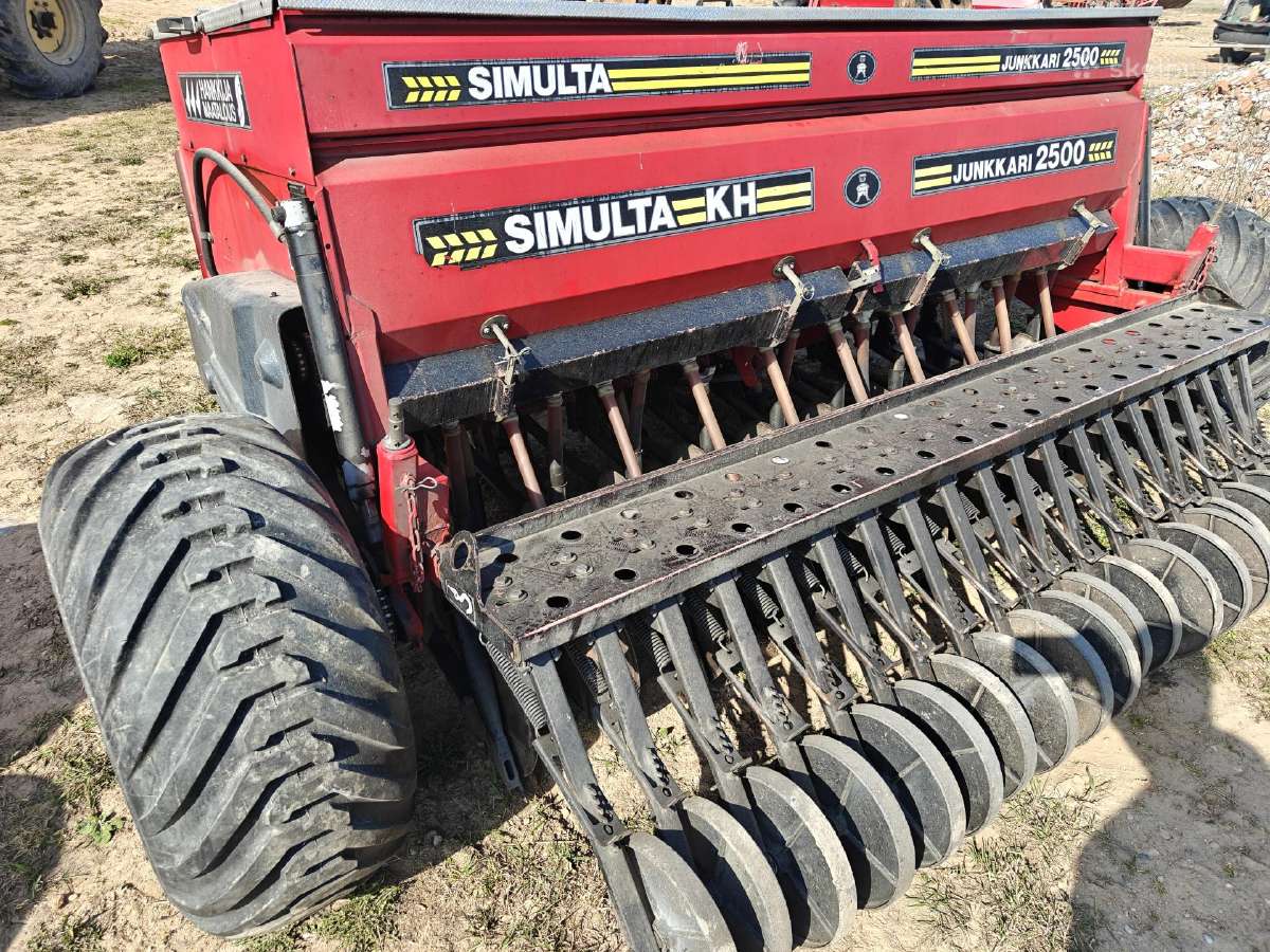 Diskinės sėjamosios Simulta Junkkari, Tume, Juko - nuotraukos Nr. 18