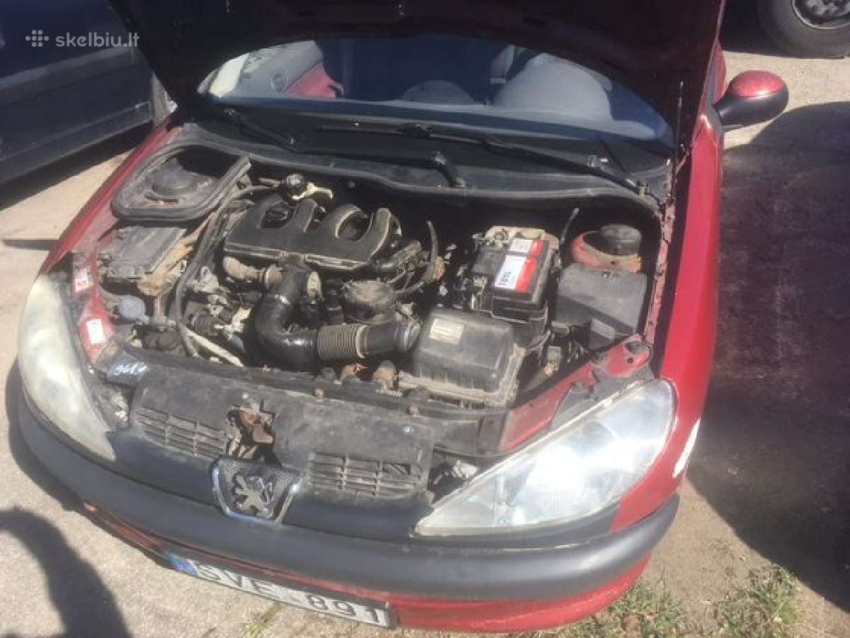 Peugeot 206 1.9d - nuotraukos Nr. 2