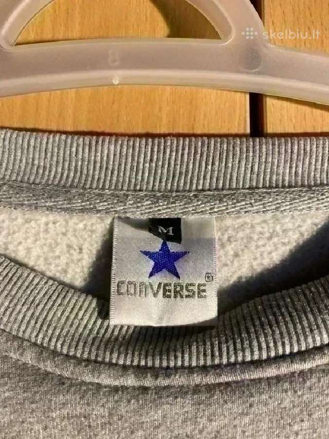 Converse pilkas džemperis - nuotraukos Nr. 4