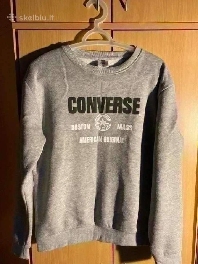 Converse pilkas džemperis