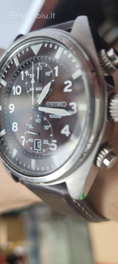 Vintažinis chronografas (laikrodis) Seiko - nuotraukos Nr. 2