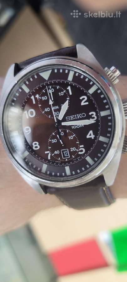 Vintažinis chronografas (laikrodis) Seiko