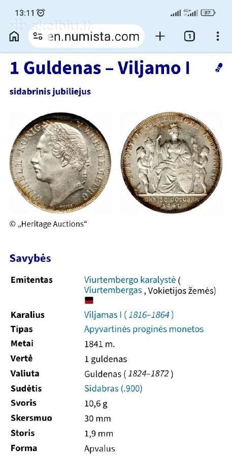 Sidabrinis guldenas