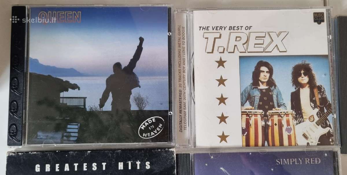 Rock Pop kompaktai CD