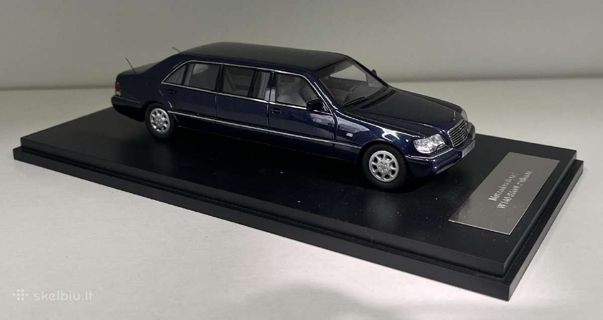 Kolekciniai modeliukai-mercedes benz W140