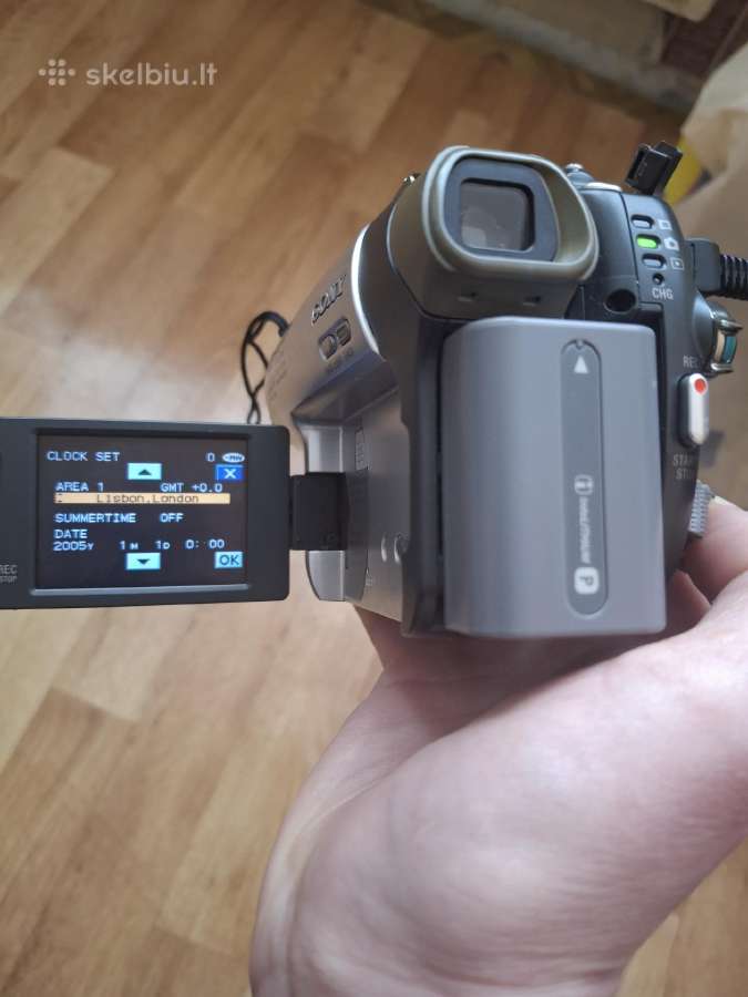 Antraštė: Sony Handycam Dcr-dvd92e