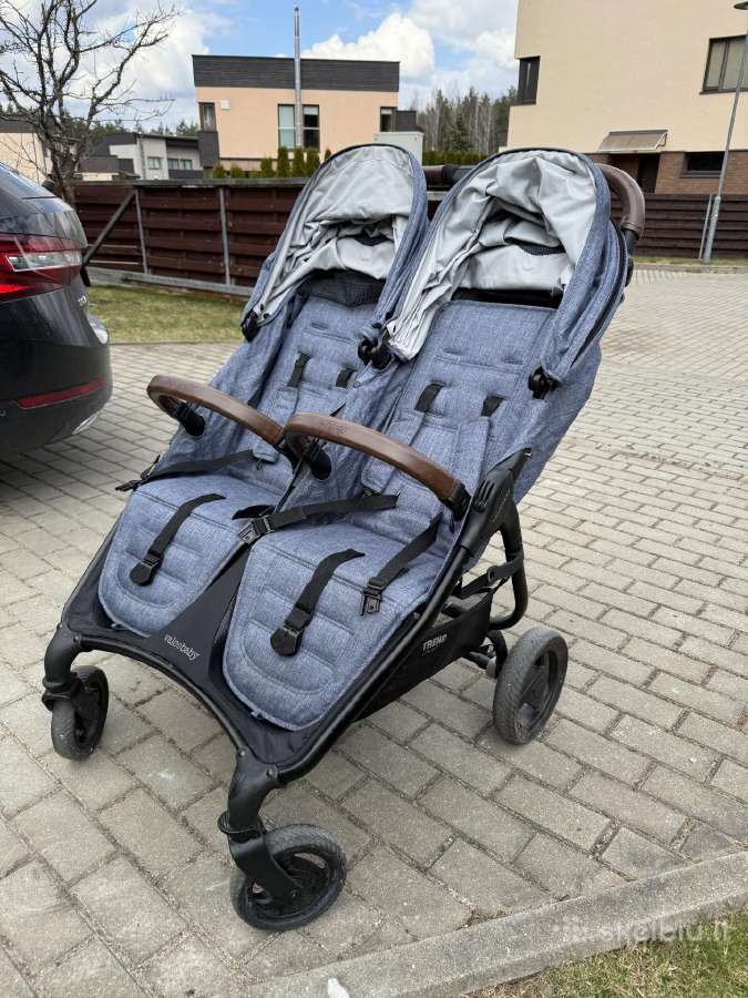 Valco baby trend duo dvigubas vežimas