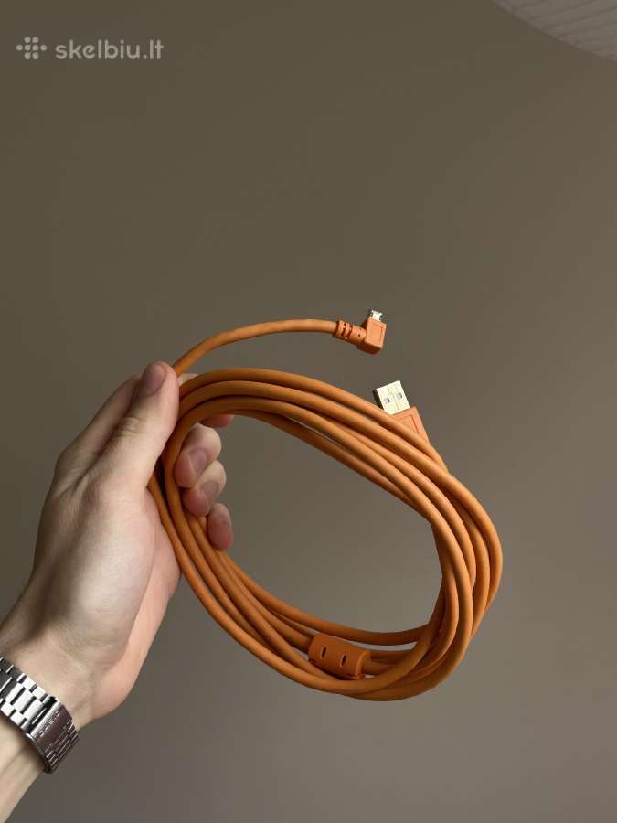 3 m Tether Cable, Micro-usb to Usb-a