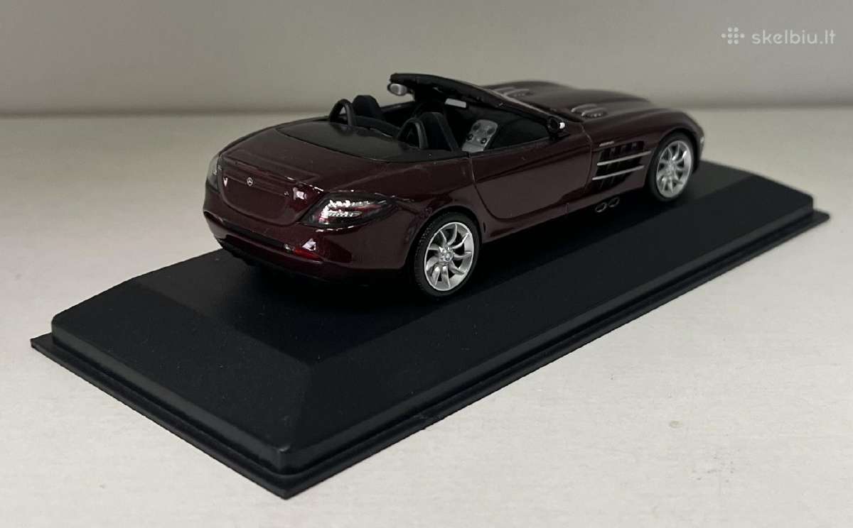 Kolekciniai modeliukai-mercedes benz SLR - nuotraukos Nr. 3