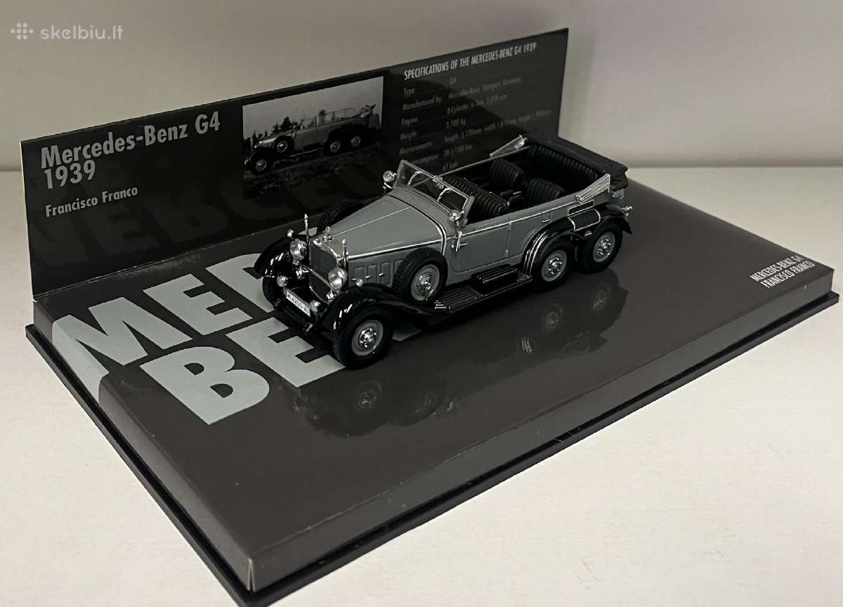 Kolekciniai modeliukai-mercedes Benz G4 - nuotraukos Nr. 2