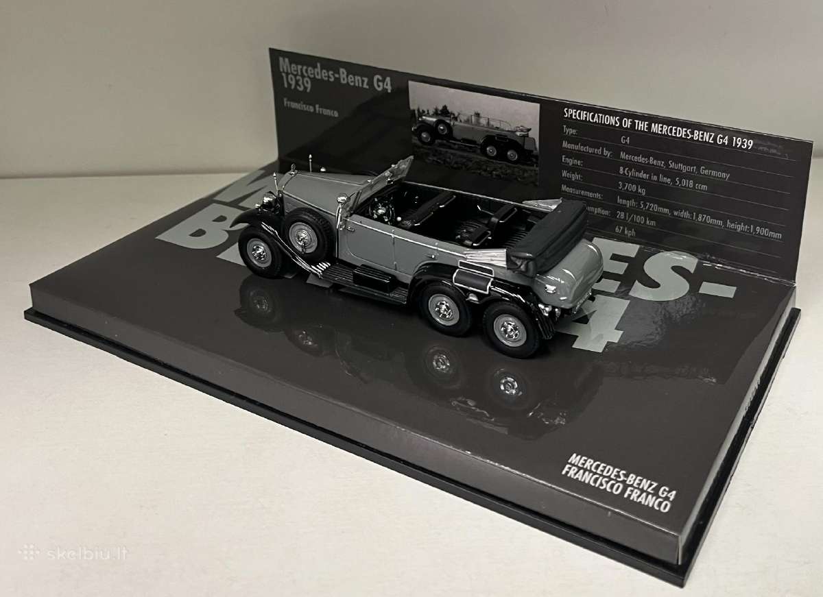 Kolekciniai modeliukai-mercedes Benz G4 - nuotraukos Nr. 3