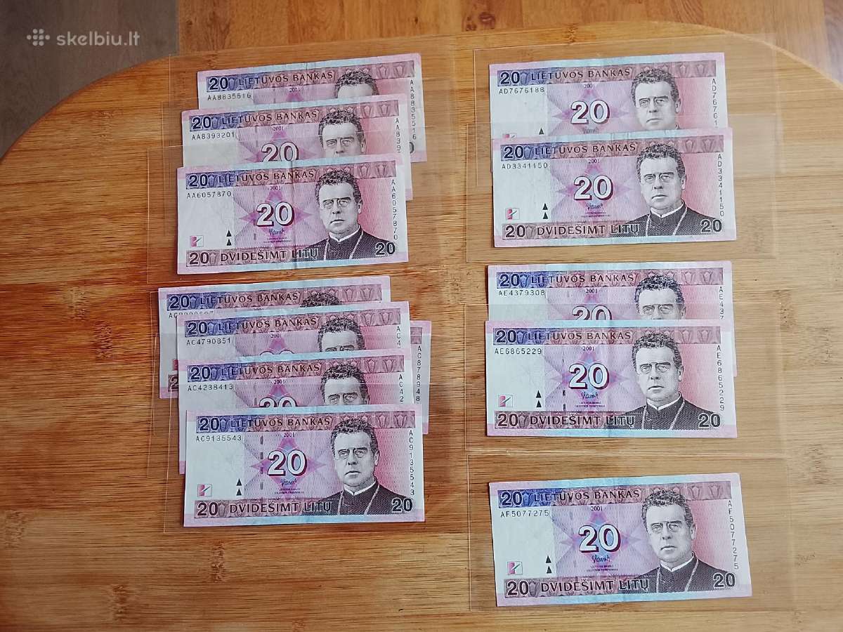 20 Litų.2000m.