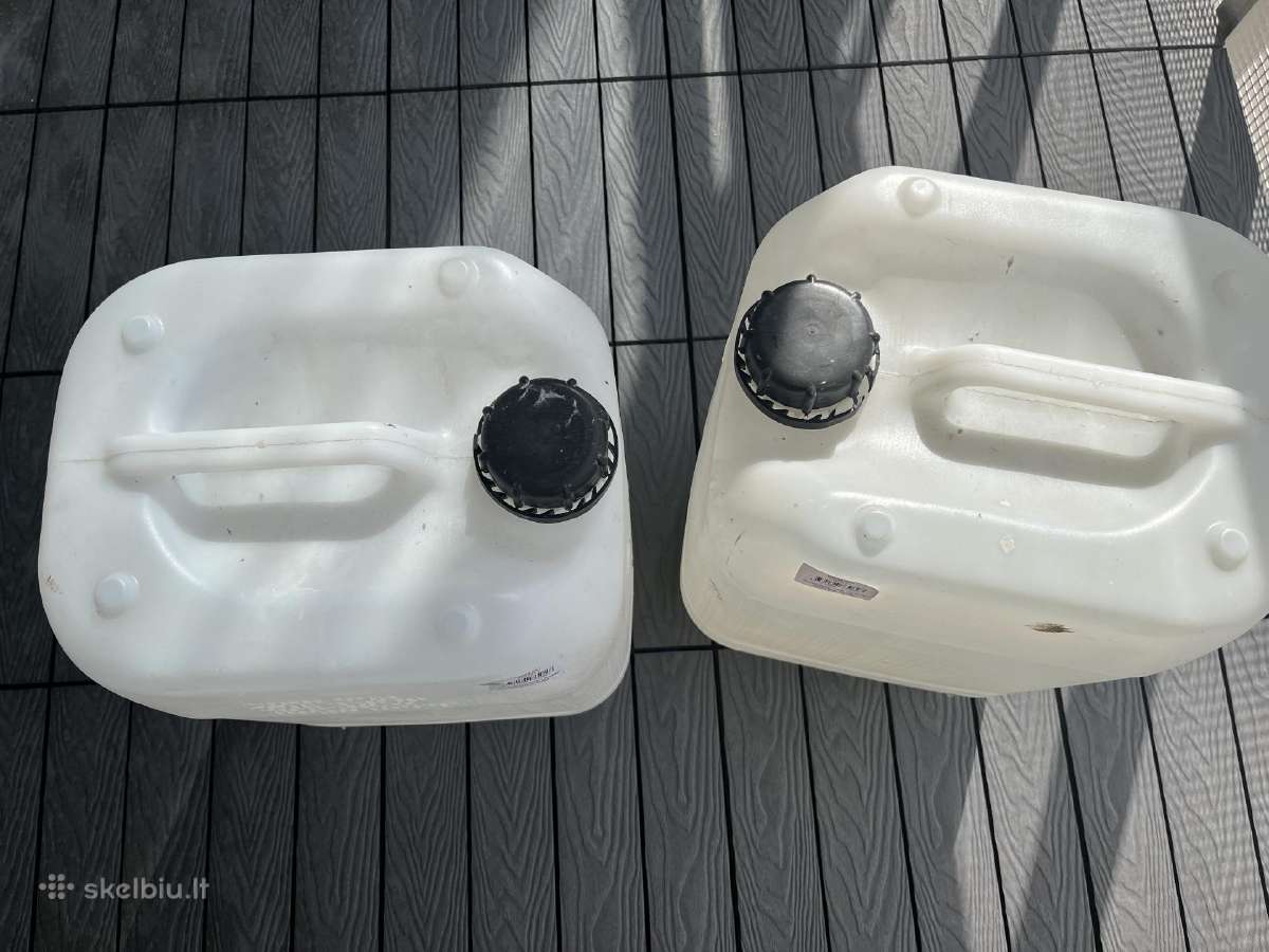 Dvi 25l plastikinės talpos - nuotraukos Nr. 3