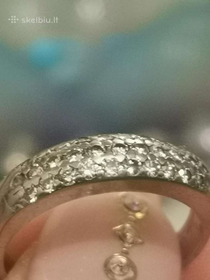 750 pr auksas su 0.51 ct briliantais - nuotraukos Nr. 9